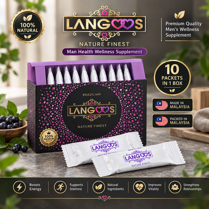 Langoos Herbal Wellness 10 Sachets In 1 Box