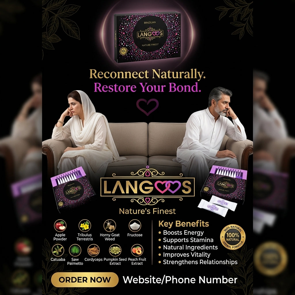 Langoos Herbal Wellness 10 Sachets In 1 Box